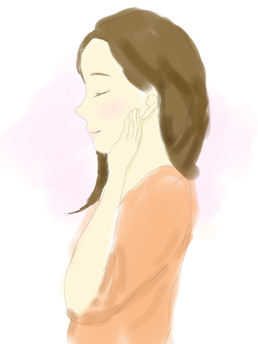 シワに悩む女性